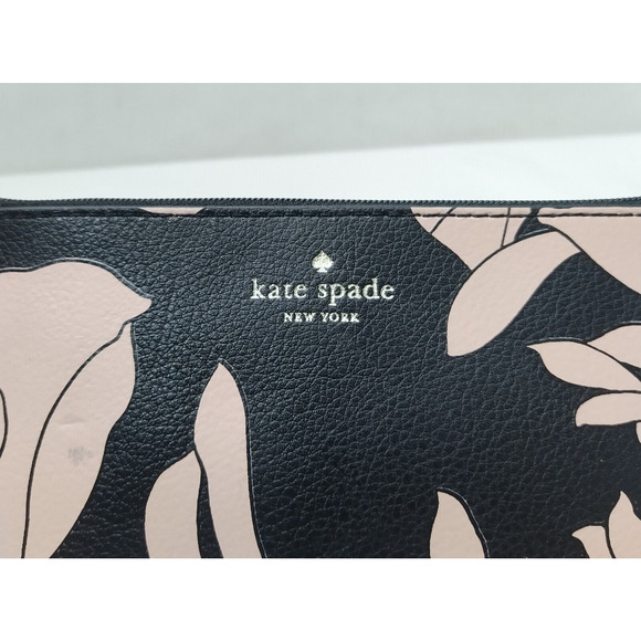Kate Spade New York Multicolor Leather Floral Zipper Closure Coin Wallet - Picture 5 of 10